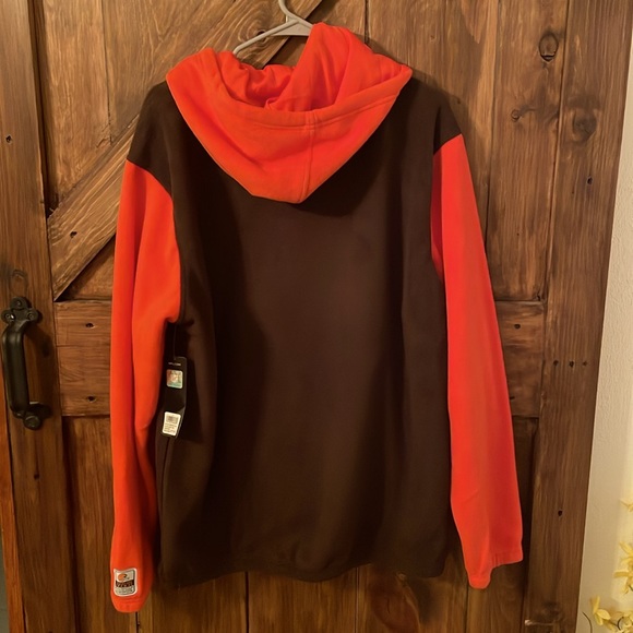 Cleveland Browns Fleece Hoodie Large - Picture 2 of 7